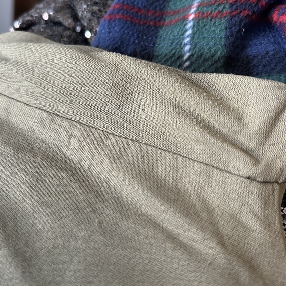 Simply Vera Wang Ankle Pants Womens Sz 1X Olive Green Pull On Stretch - Picture 11 of 11